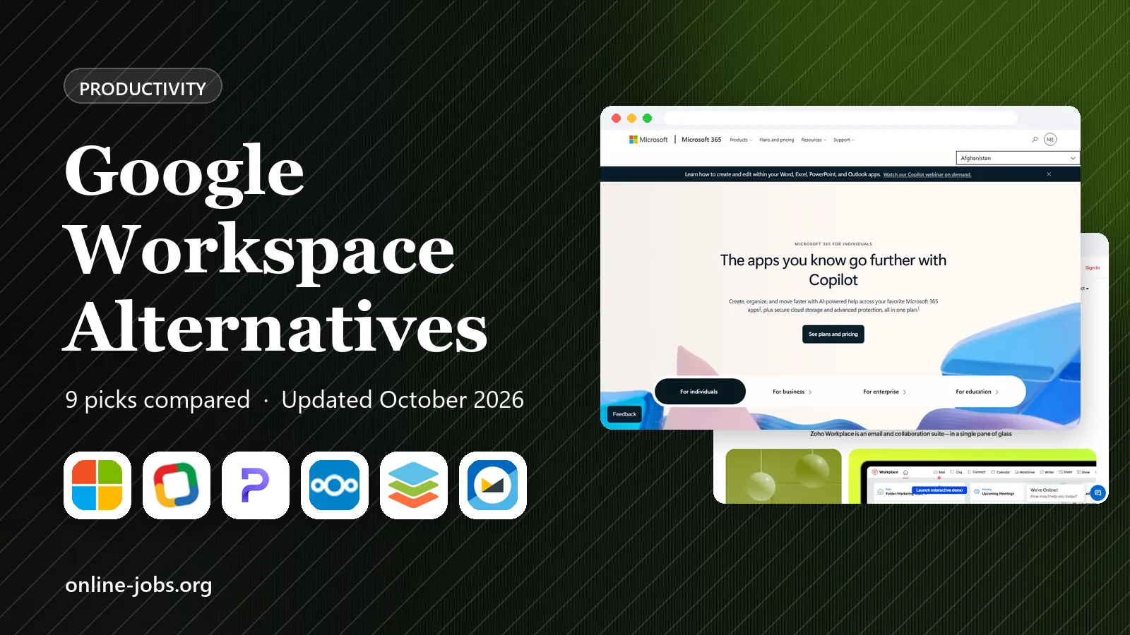 Google Workspace Alternatives in 2026: 9 Suites Compared