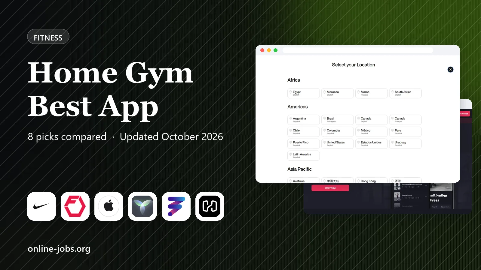 Home Gym Best App in 2026: 8 Products Compared