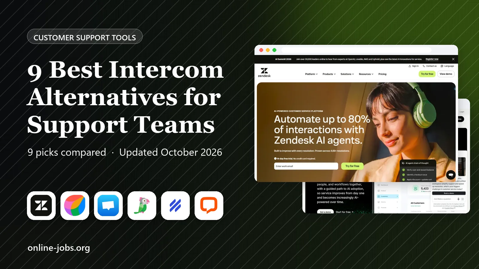 9 Best Intercom Alternatives for Support Teams
