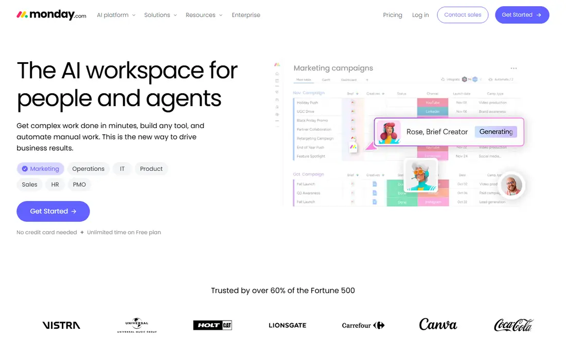 monday.com website