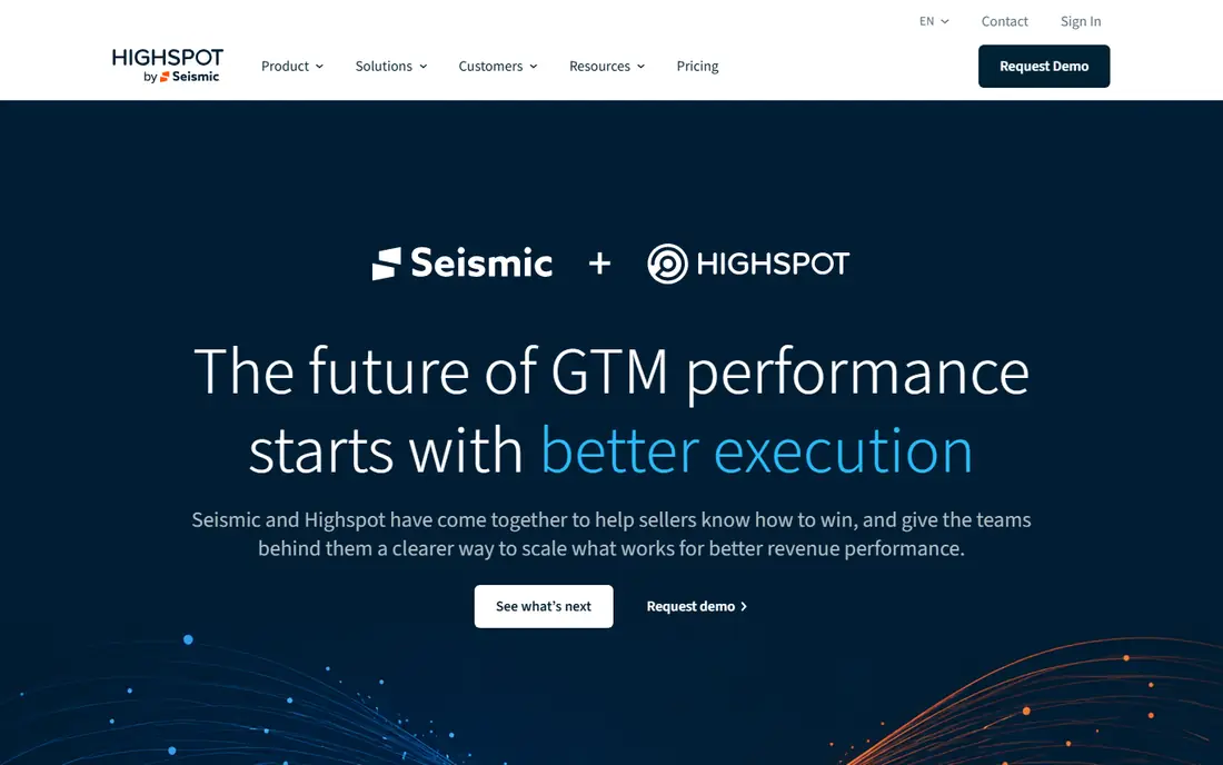 Highspot website