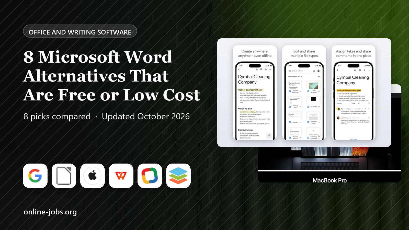 8 Microsoft Word Alternatives That Are Free or Low Cost