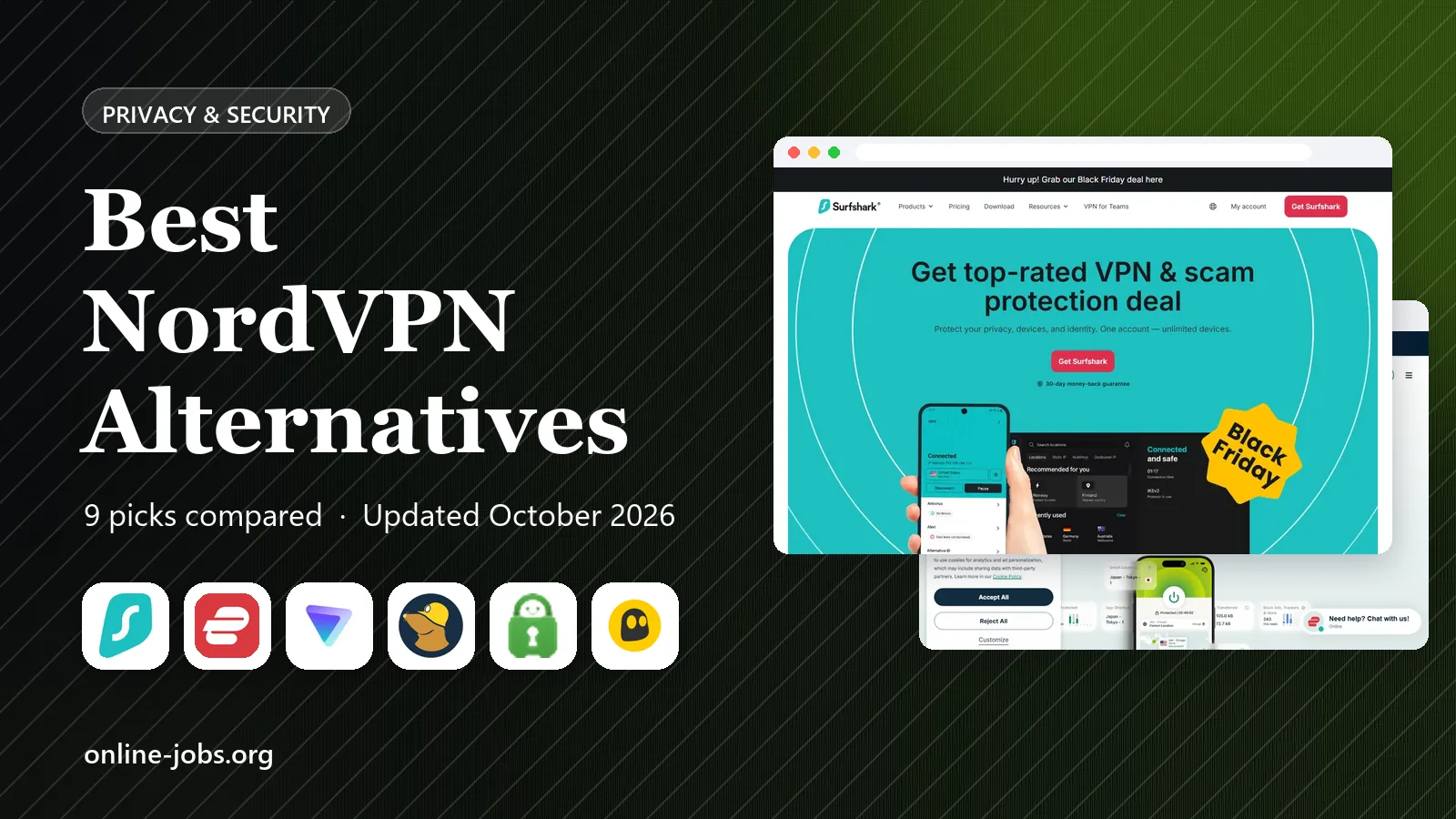Best NordVPN Alternatives in 2026: 9 VPNs Compared