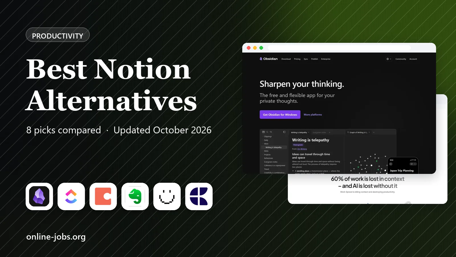 Best Notion Alternatives in 2026: 8 Apps Compared