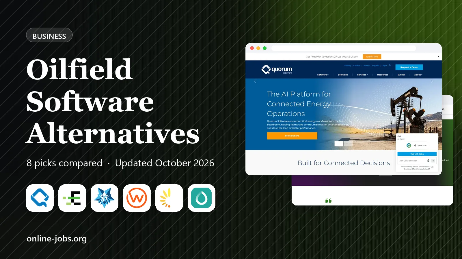 Oilfield Software Alternatives in 2026: 8 Options Compared