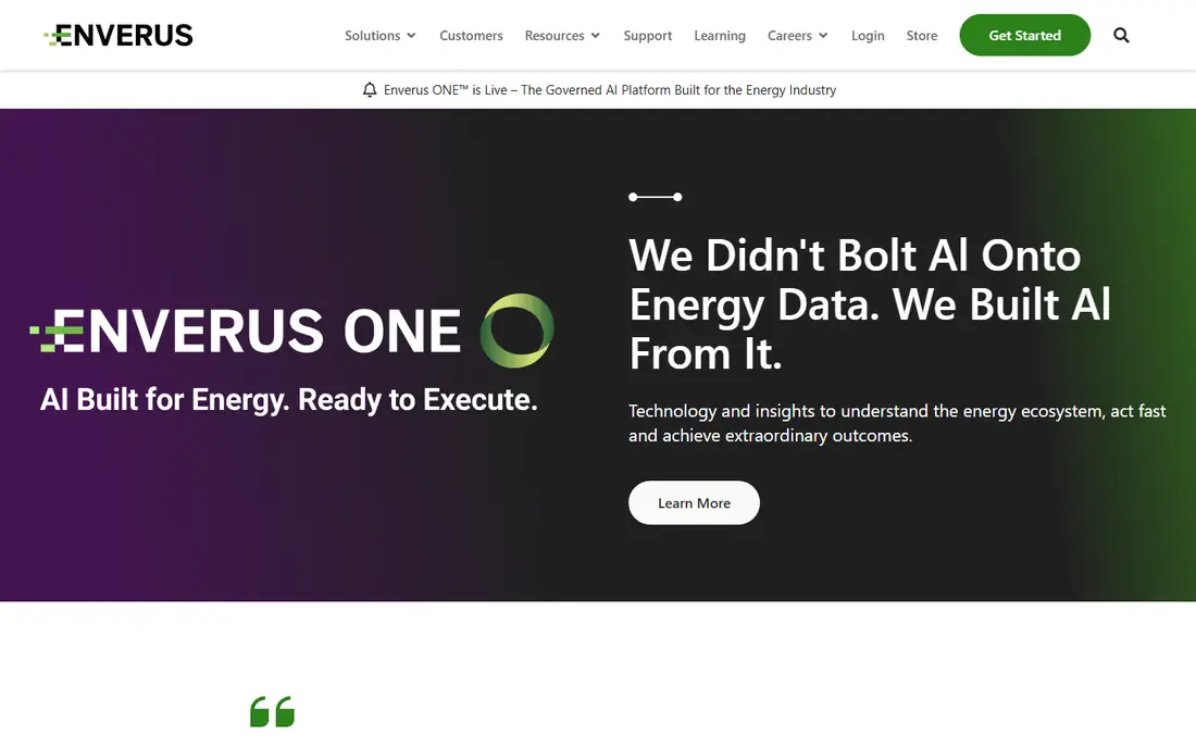 Enverus website