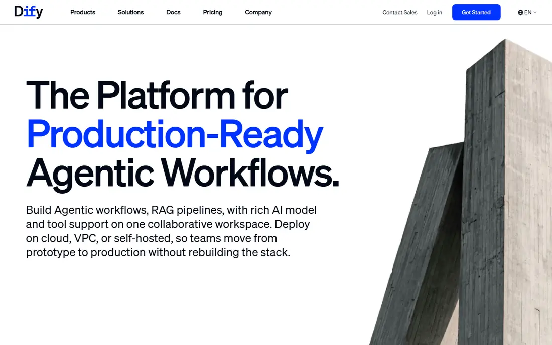 Dify website