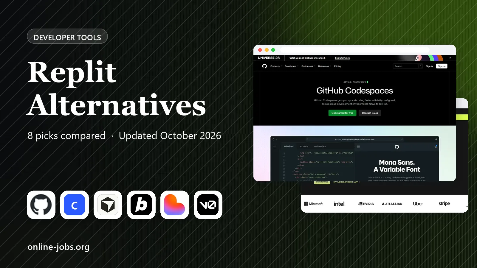 Replit Alternatives in 2026: 8 Products Compared