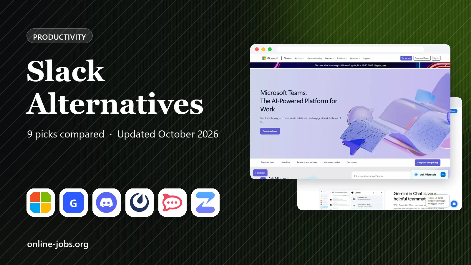 Slack Alternatives in 2026: 9 Apps Compared