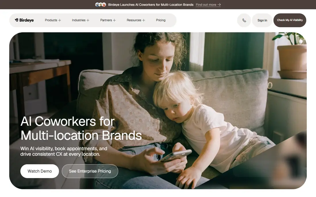 Birdeye website