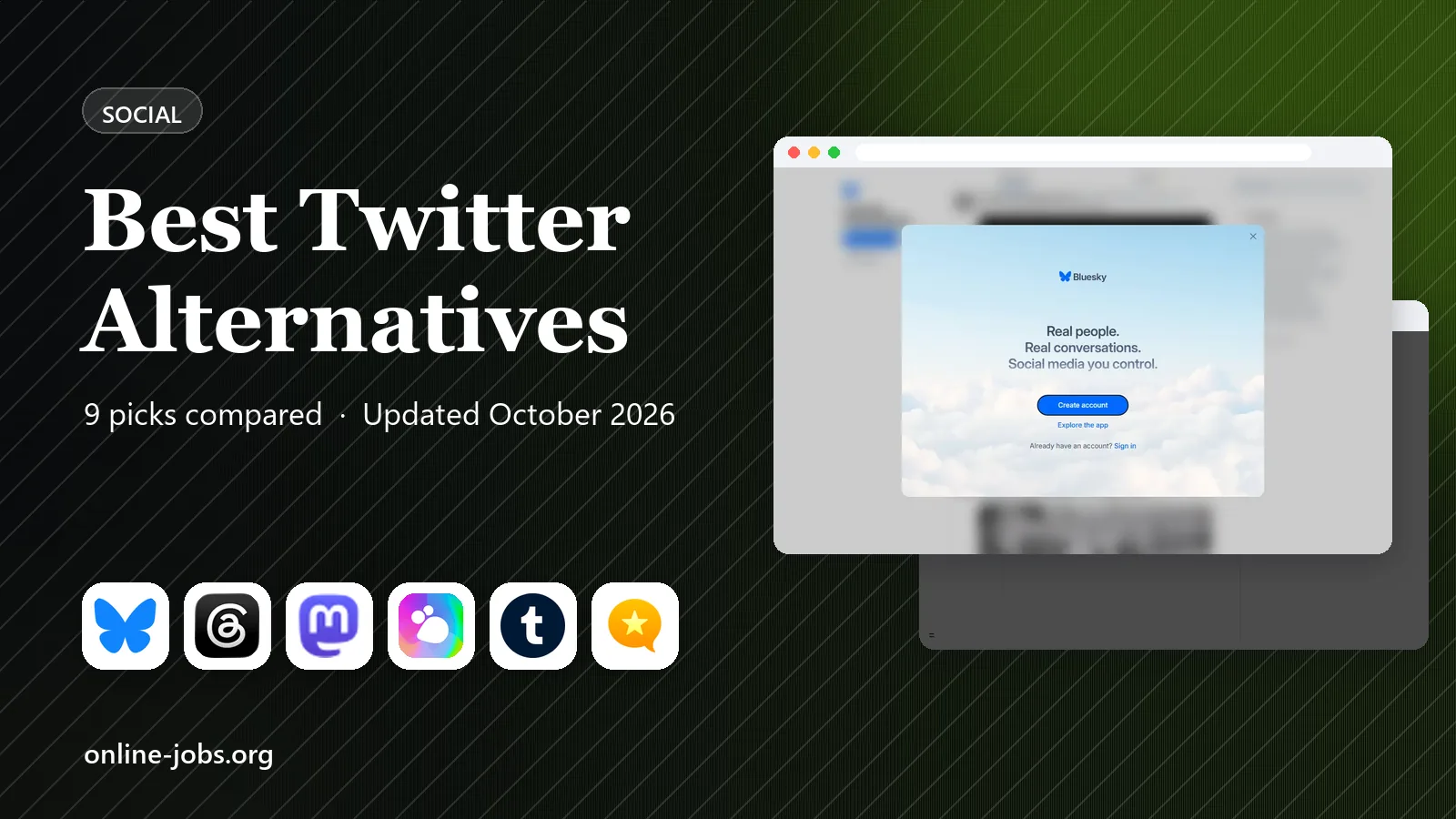 Best Twitter Alternatives in 2026: 9 Platforms Compared