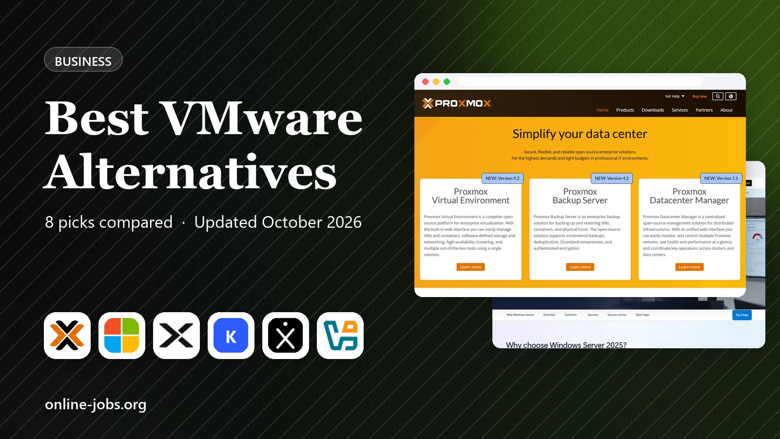 Best VMware Alternatives in 2026: 8 Platforms Compared
