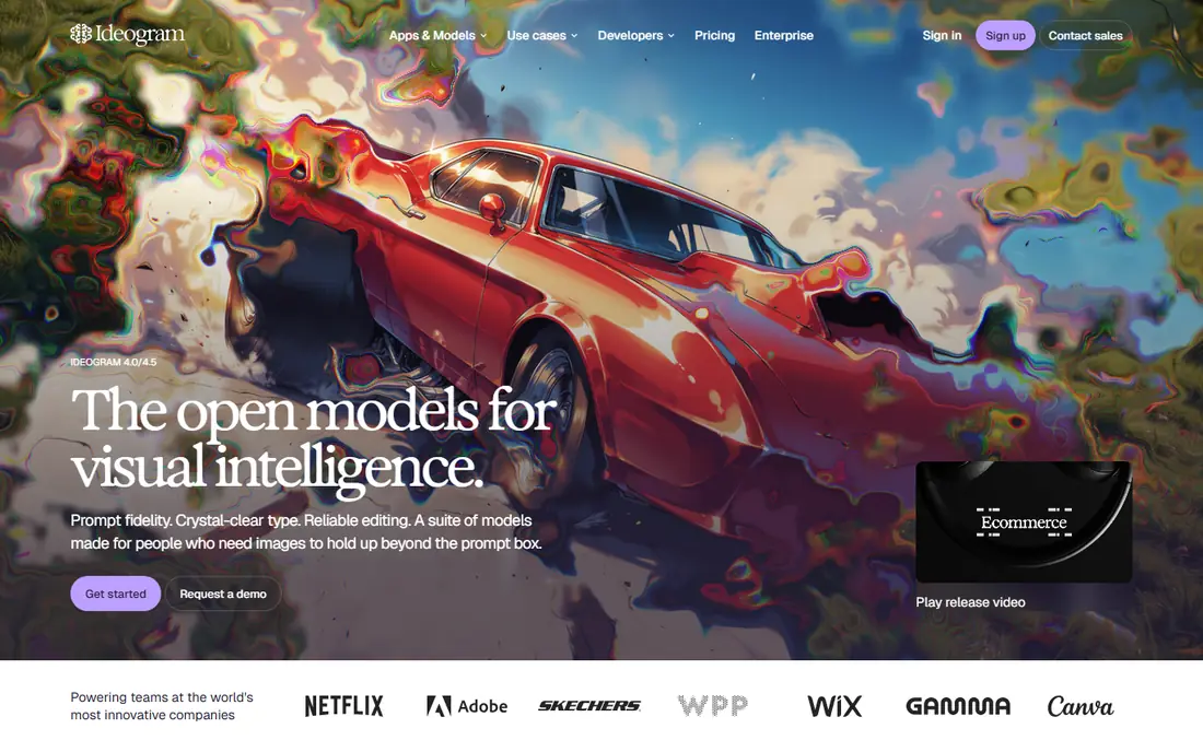 Ideogram website
