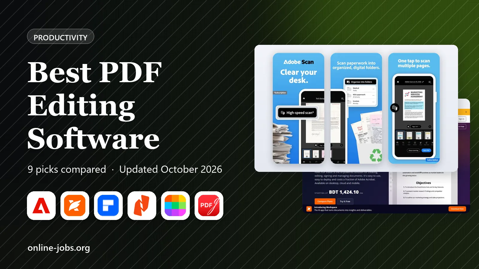 Best PDF Editing Software in 2026: 9 Apps Compared