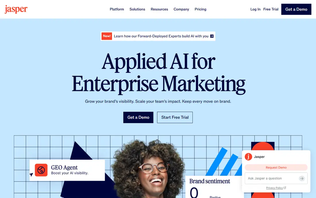 Jasper website