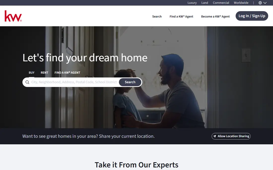 Keller Williams website