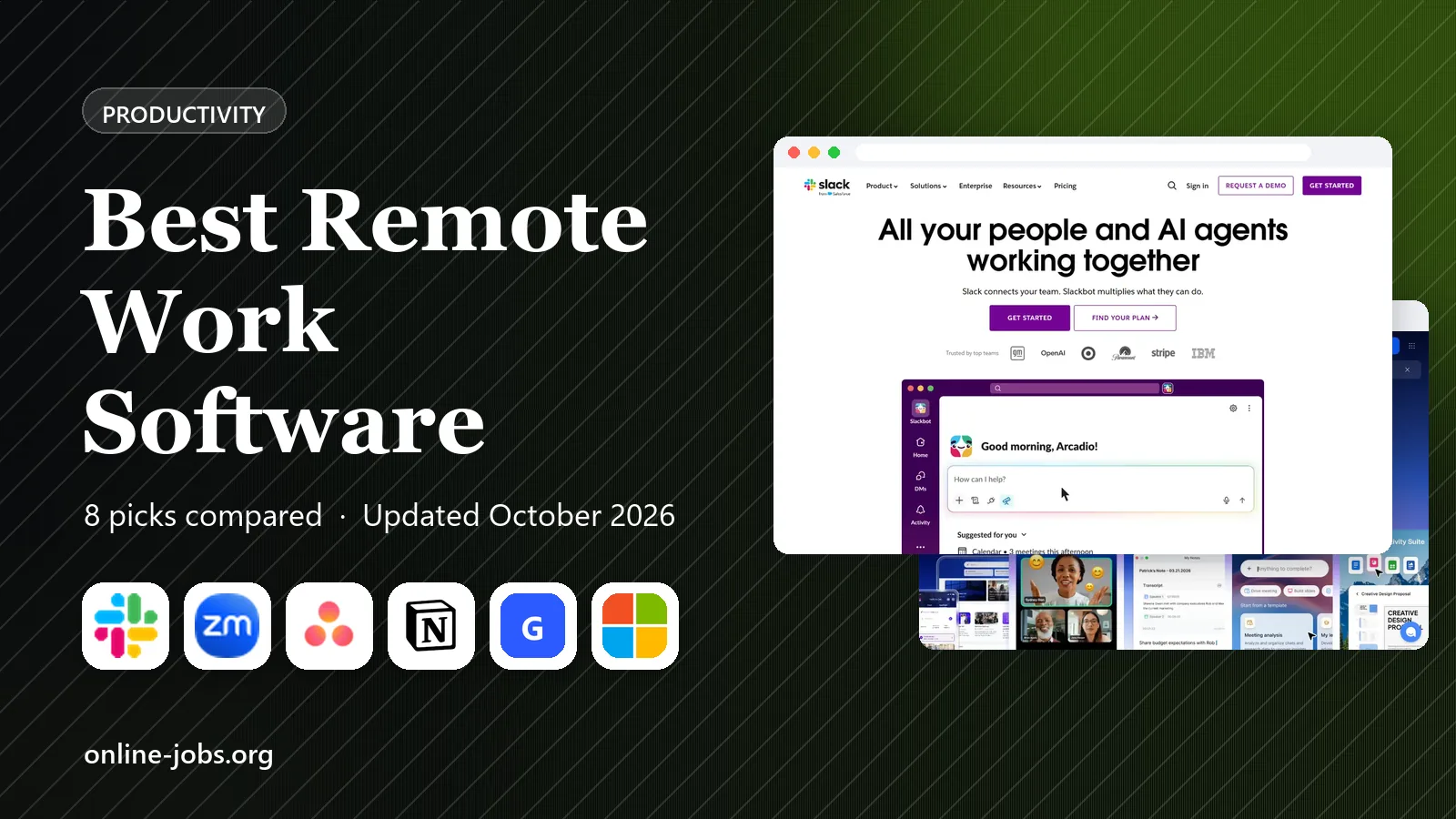 Best Remote Work Software in 2026: 8 Tools Compared