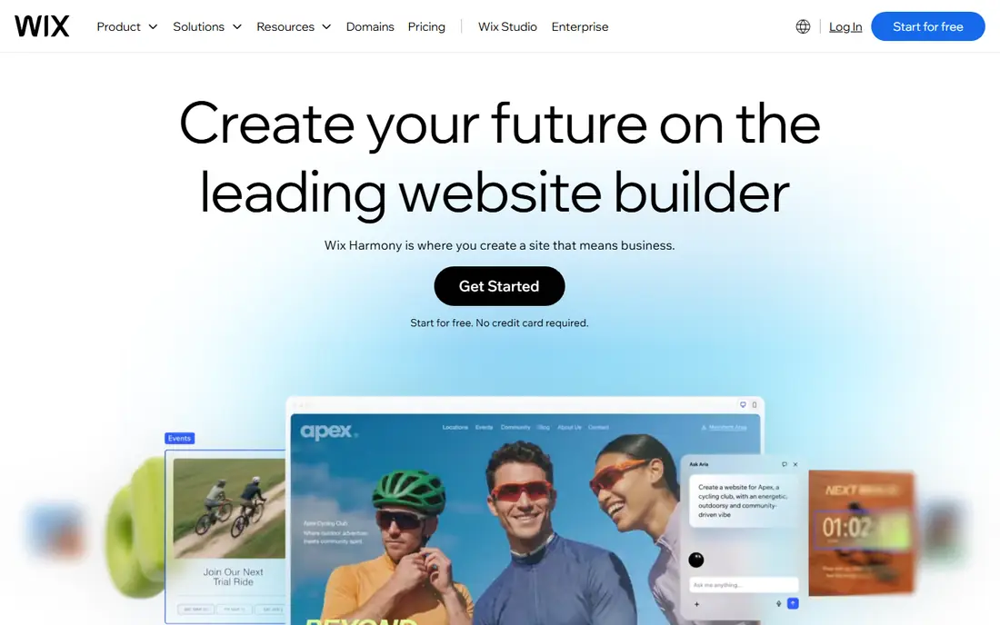 Wix website
